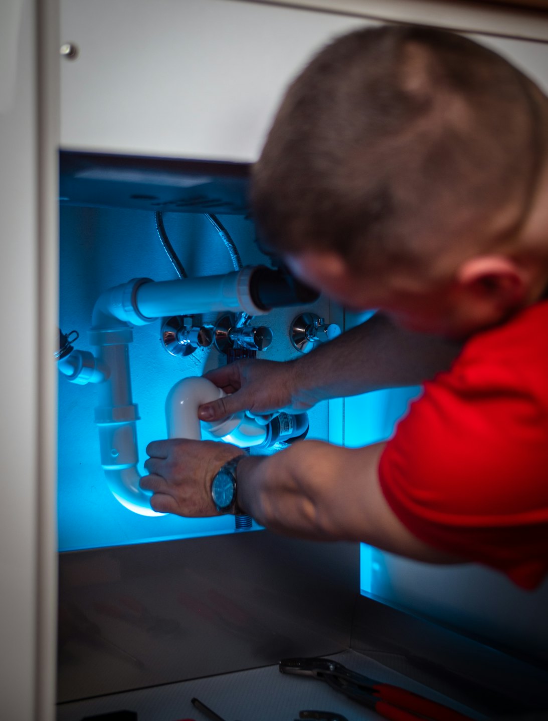 Professional fixture installation finish